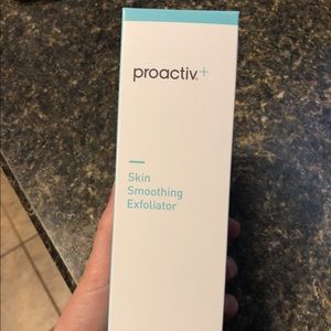 Proactiv exfoliating facial scrub.